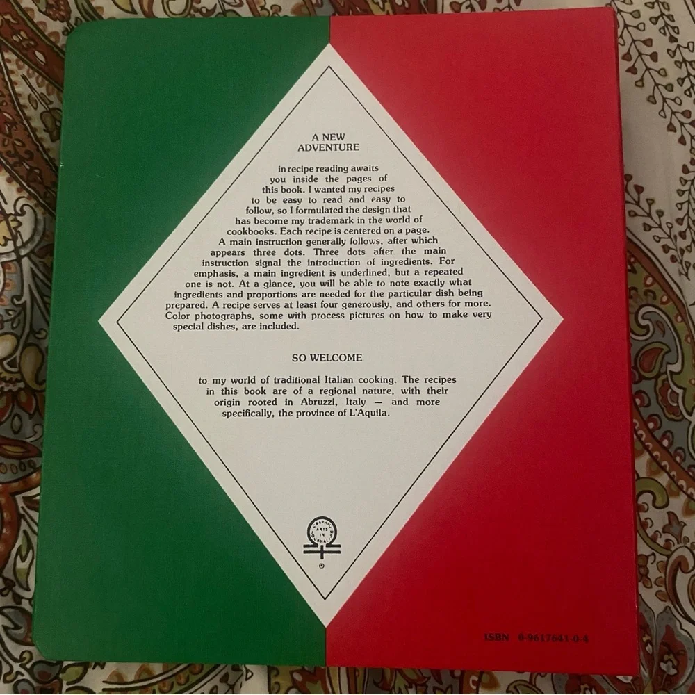 Clara's Delicious Italian Recipes with a Regional Taste by Clara Facciani 1986